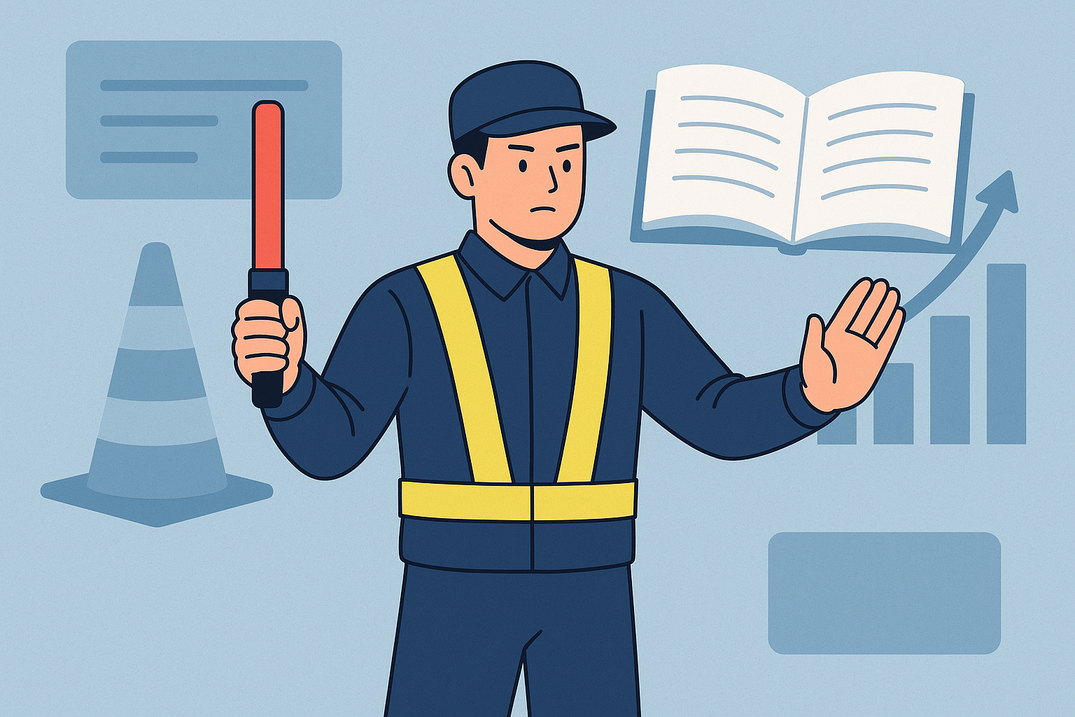 交通誘導警備2級とは？合格率・受験条件・最短で受かる勉強法