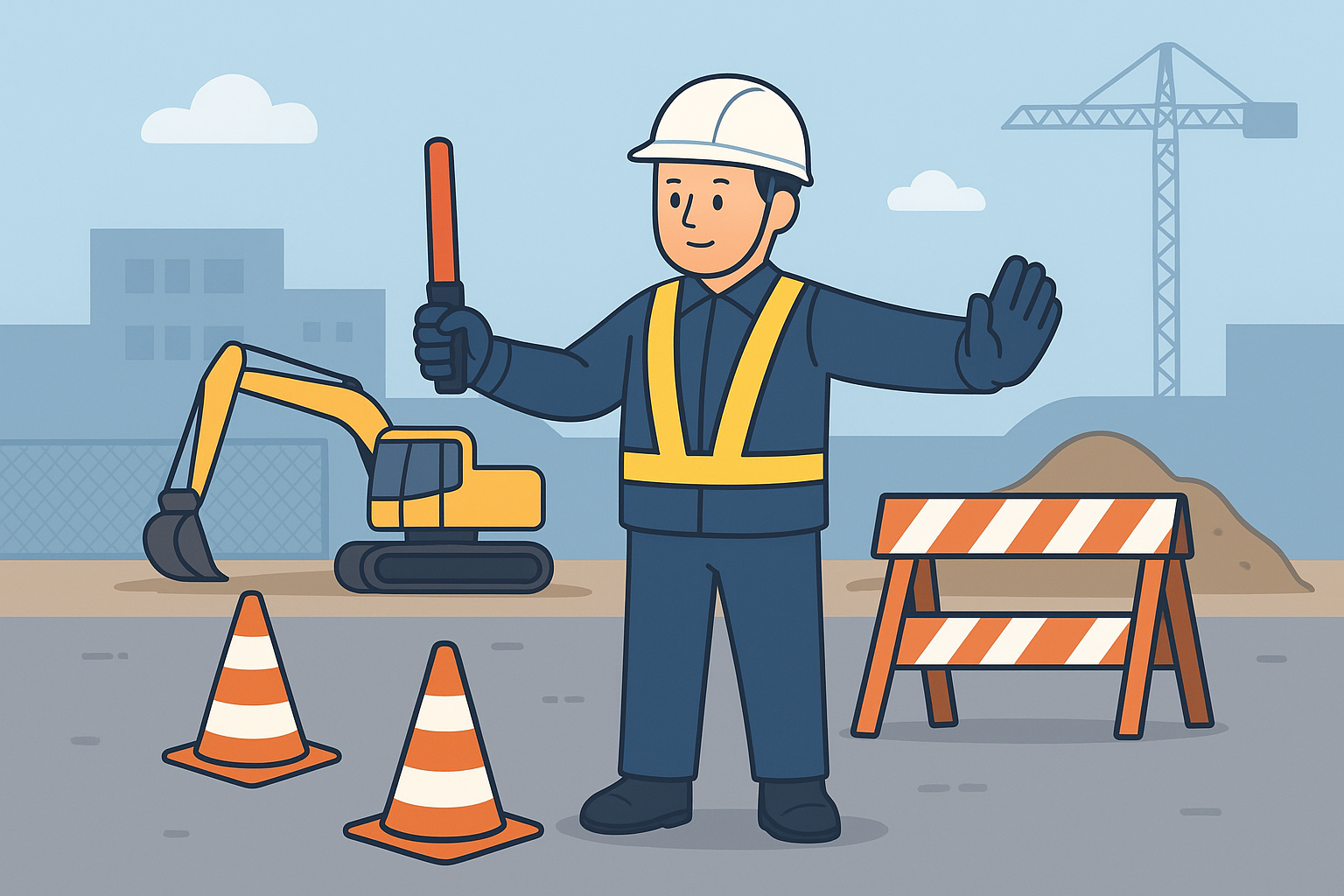 交通誘導警備の配置基準とは？