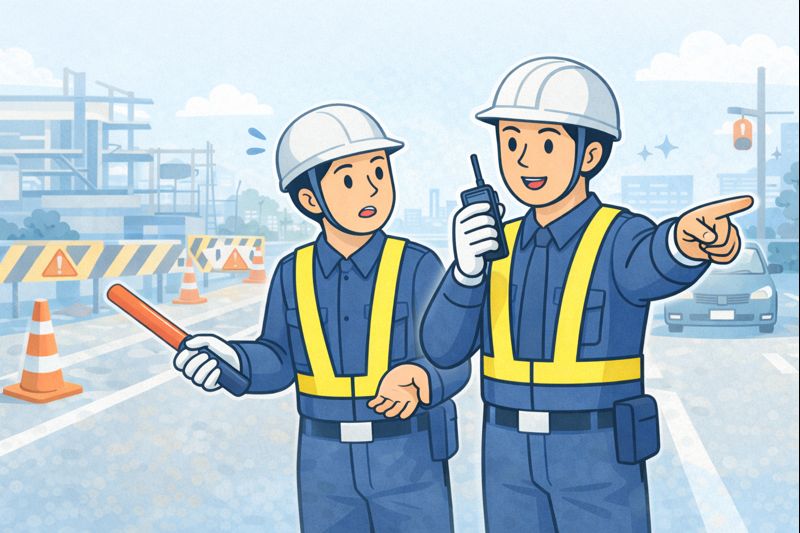 交通誘導警備で新人が最初につまずくポイント10選｜現場で失敗しないコツ