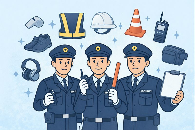 警備に関する用語にはどのようなものがある？